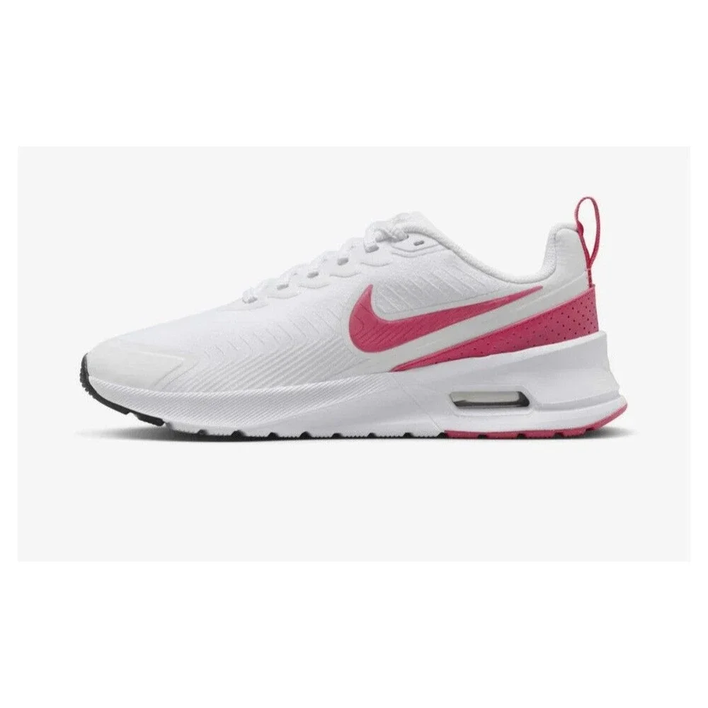NIKE Air Max Nuaxis White Easter Pink HF1233-100 Women's 9 Running Sneaker Sz 11